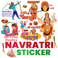 Navratri Sticker 2023