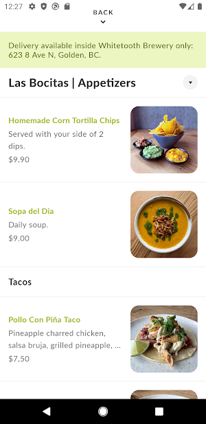 Reposados Tacos Y Tequila Screenshot 2