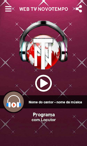 Web TV Novotempo Screenshot 0