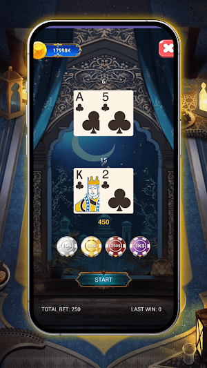 Blue Hall Card Spin Screenshot 0