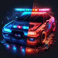 Police siren sounds - flasher
