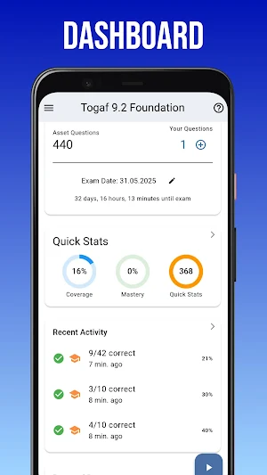 TOGAF® 9.2 Foundation Trainer Screenshot 0