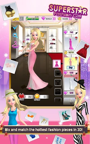 Superstar Fashion Girl Screenshot 0