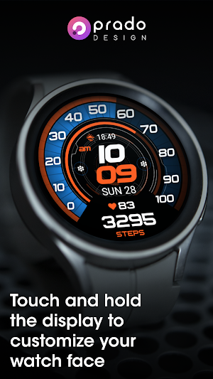PRADO X140 Digital Watch Face Screenshot 2