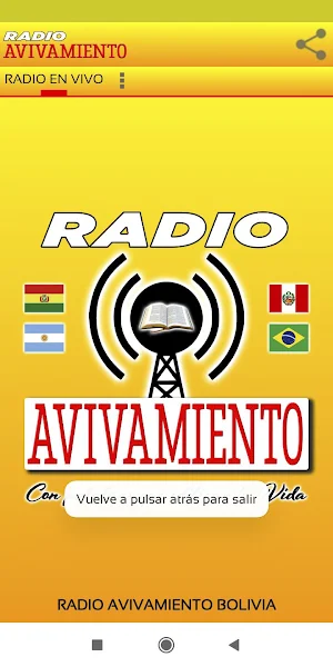 Radio Avivamiento Bolivia Screenshot 3