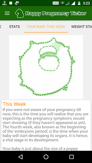 Happy Pregnancy Ticker Screenshot 1