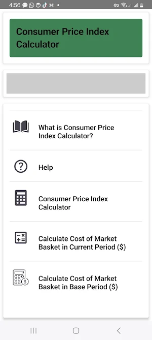 CPI Calculator Screenshot 0