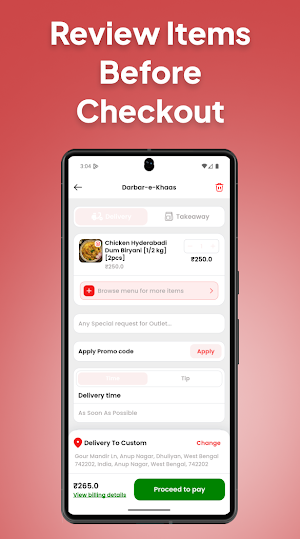 Ameto : Food Delivery Screenshot 3