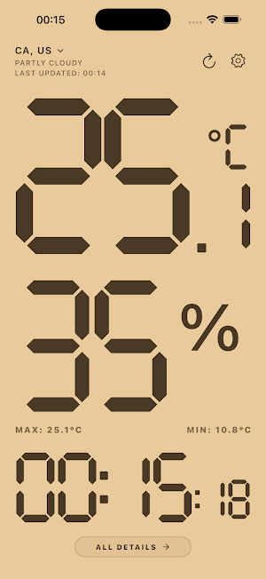 Thermometer: Digital Room Screenshot 1