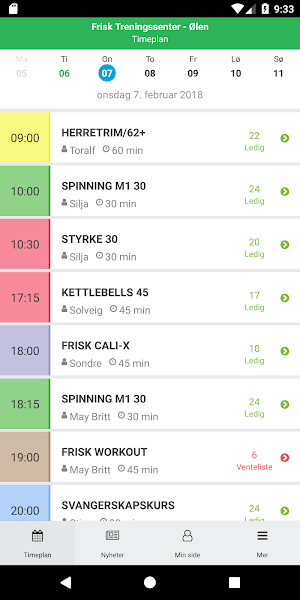 Frisk Treningssenter Ølen Screenshot 0
