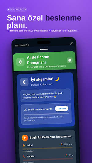 Yemekci-Tarif veren yapay zeka Screenshot 1