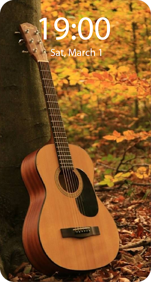 Guitar Live Wallpaper Parallax Screenshot 3