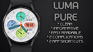 Luma Pure Hybrid Watch Face Screenshot 3