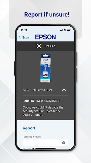 EPSON Go Genuine Screenshot 3