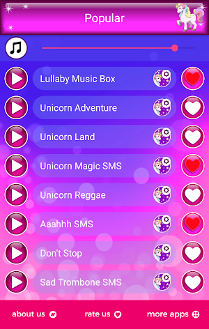 Unicorn Ringtones Screenshot 0
