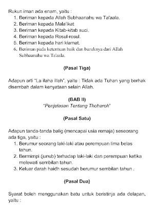 Terjemah Kitab Safinatun Najah Screenshot 2