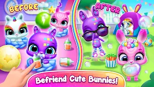 Bunnsies - Happy Pet World Screenshot 3