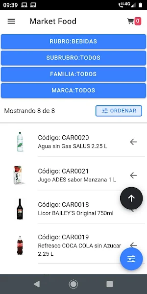 Food Market Super Mercado Screenshot 1