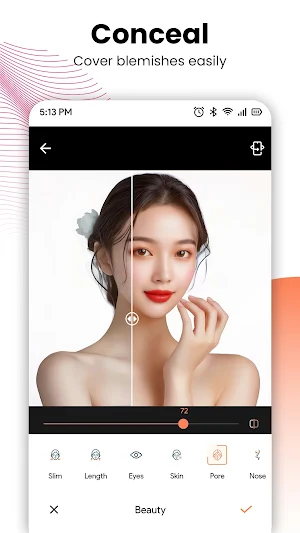 Charme BeautyPic: Photo Editor Screenshot 3