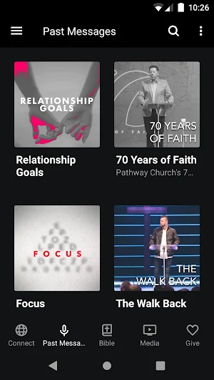 Pathway Church Mobile App Screenshot 1