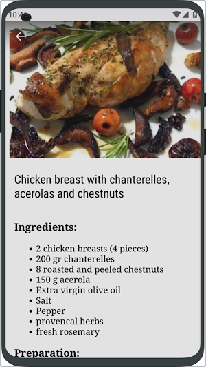 Chicken Recipes Screenshot 2