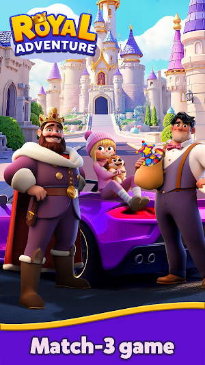 Royal Adventure - Match 3 Game Screenshot 0