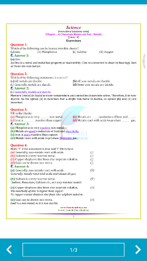 NCERT Solutions Class 8 Science in English Offline Screenshot 3