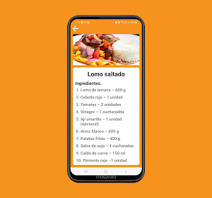 FoodPeru Screenshot 2