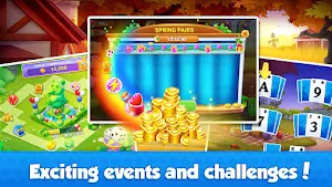Tripeaks Solitaire FarmJourney Screenshot 3