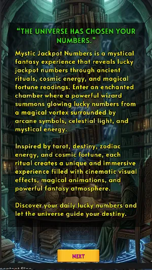 Mystic Jackpot Numbers Screenshot 1