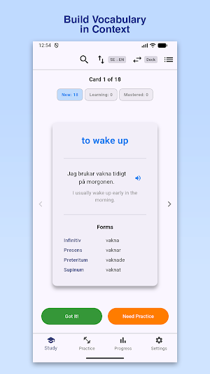 Svenska Stegvis Screenshot 1