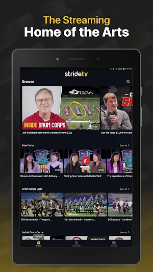 StrideTV Screenshot 3