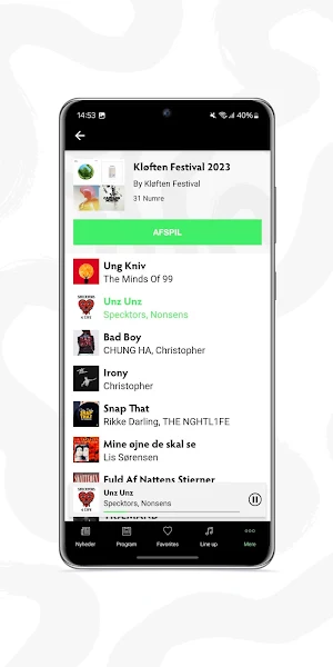 Kløften Festival Screenshot 3