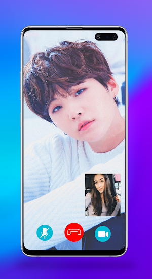 Suga Call You - Suga BTS Fake Video Call Screenshot 1