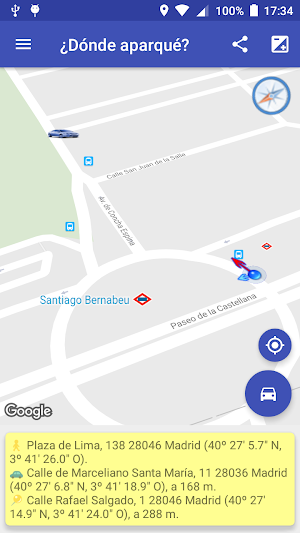 ¿Dónde aparqué? Screenshot 2
