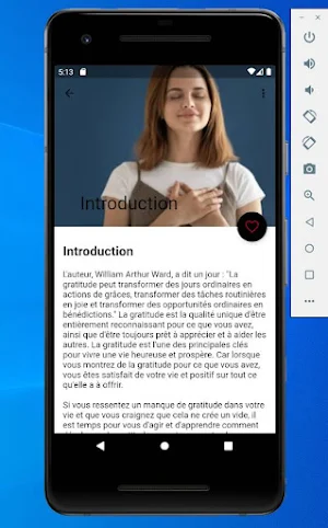 Affirmations de gratitude Screenshot 1