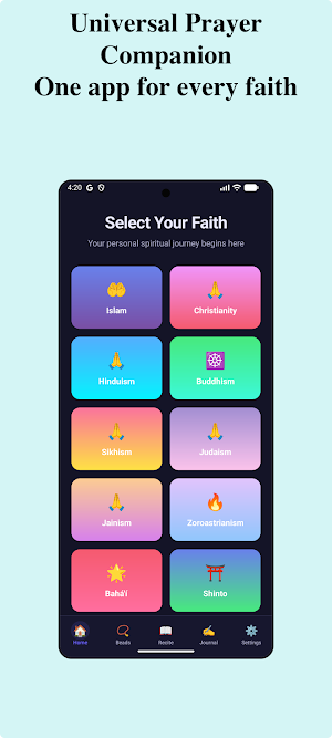 Digital Prayer - Multi-Faith Screenshot 1