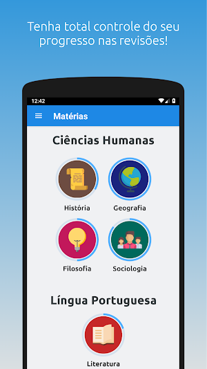 RevisApp (Enem e Vestibular) Screenshot 2
