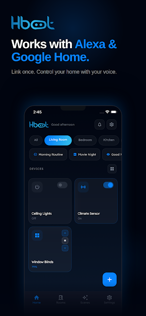 H-Bot Smart Home Screenshot 2