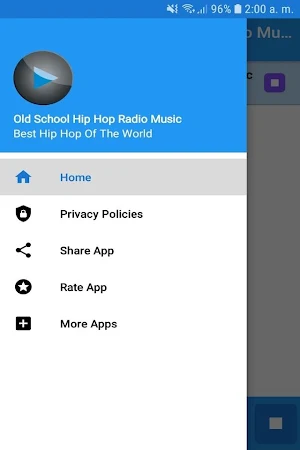 Old School Hip Hop Radio Music Screenshot 1