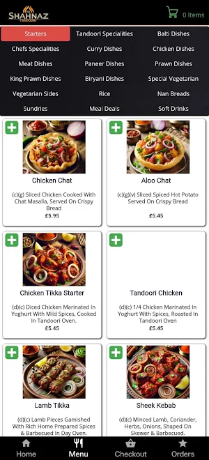 Shahnaz Tandoori Ashburton Screenshot 0
