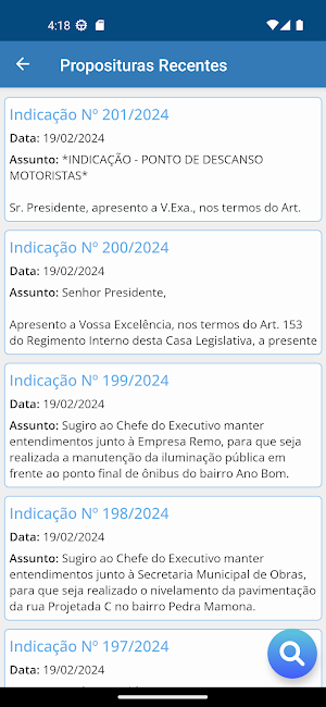 Câmara Municipal de Itajubá Screenshot 2