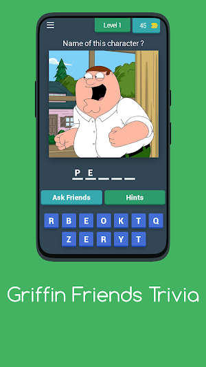GRIFFIN FRIENDS TRIVIA Screenshot 0