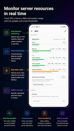 MInfra - SSH, domains, DNSBL Screenshot 3
