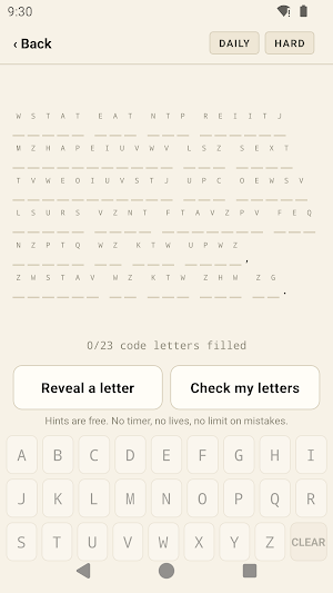 Cryptogram Quotes Screenshot 1