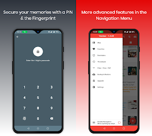 Diary - Journal, My Diary, Daily Journal with Lock Screenshot 1