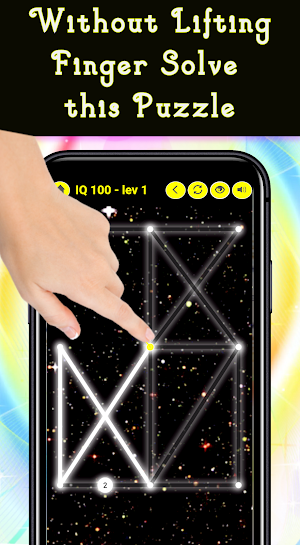 Stars Connect - One Line Draw Screenshot 0