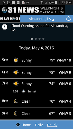 KLAX Weather Screenshot 2