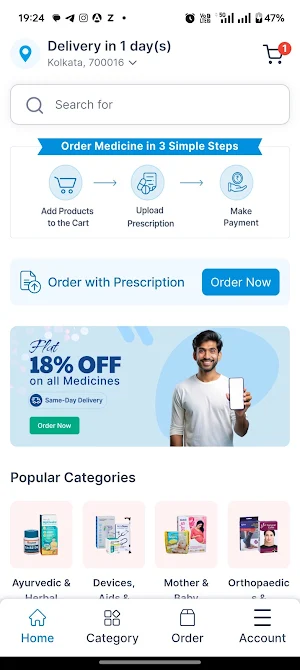 SastaSundar - Online Pharmacy Screenshot 0