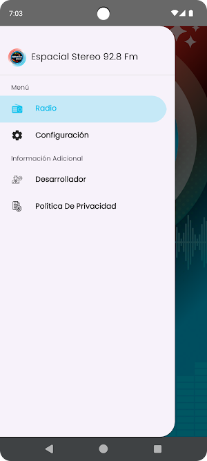 Espacial Stereo 92.8 FM Screenshot 2